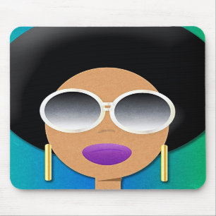 Afro Beauty Mousepad Muismat