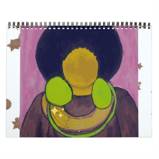 Afro Beauty vieren Kalender (Hoes)