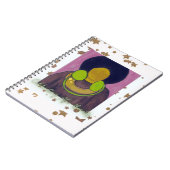 Afro Beauty vieren Notitieboek (Linkerzijde)