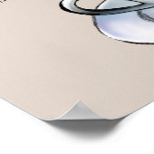 Afro Bijbel Psalm 23:5 Poster (Hoek)