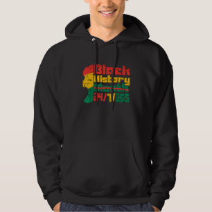Afro Black Geschiedenis Maand 247365 Zwart Afrikaa Hoodie