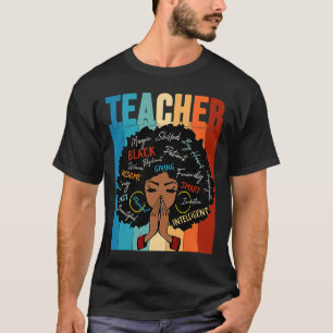 Afro Black Historie maand Afrikaans-Amerikaans T-shirt