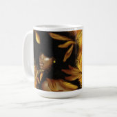 Afro (bladeren) koffiemok (Voorkant links)