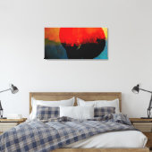 Afro Canvas Afdruk (Insitu (Slaapkamer))