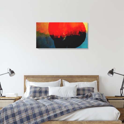 Afro Canvas Afdruk (Insitu (Slaapkamer))