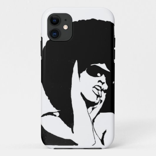 afro Case-Mate iPhone case (Achterkant)