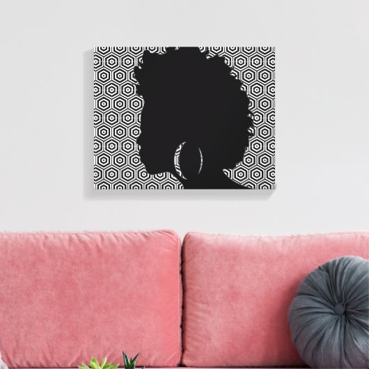 Afro Centric Verpakt Canvas (Insitu (Woonkamer))