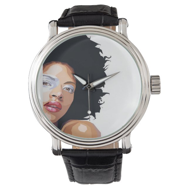 Afro-centric Watch Horloge (Voorkant)