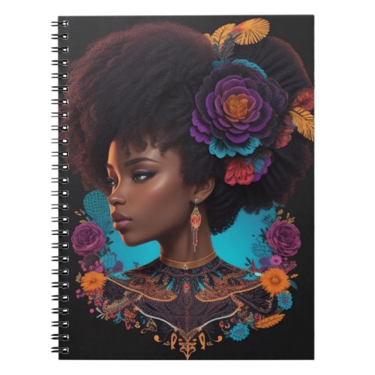 Afro Chic Classics Notitieboek (Voorkant)