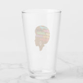 Afro Design Glass Glas (Achterkant)