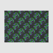 Afro Diva Green & Blue