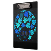 Afro Diva Groen & Blauw Klembord (Links)