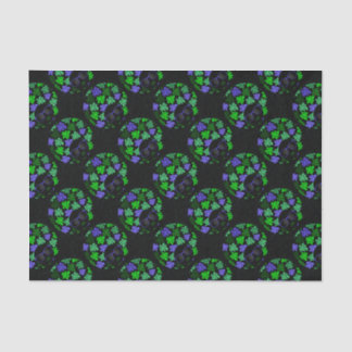 Afro Diva Groen & Blauw Tissuepapier