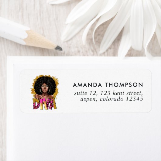 Afro Diva Kapsalon Etiket (Insitu)