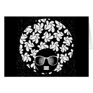 Afro Diva Noir & Blanc