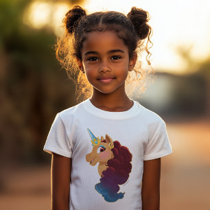 afro-eenhoorn   De Goddelijke Eenhoorn T-shirt