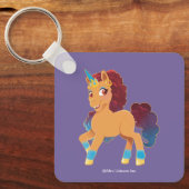 afro-eenhoorn | Divine Prancing Sleutelhanger (Voorkant)