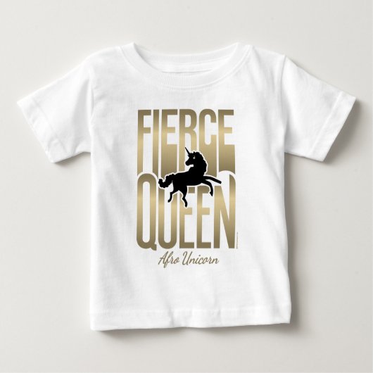 Afro Eenhoorn Fierce Queen (Voorkant)