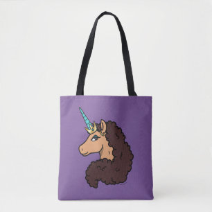afro-eenhoorn   goddelijk draagtas