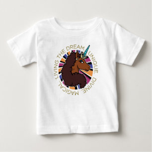 Afro Eenhoorn Living the Dream Design