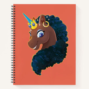 afro-eenhoorn magisch notitieboek