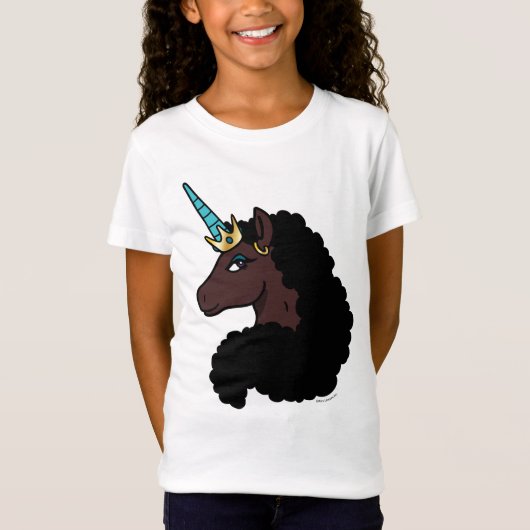 afro-eenhoorn | magisch t-shirt (Voorkant)