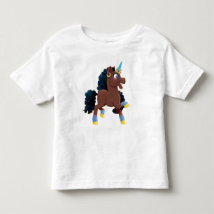 afro-eenhoorn   magische steiger kinder shirts