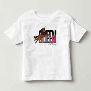 Afro Eenhoorn Queen Design Kinder Shirts