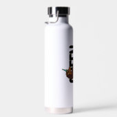 Afro Eenhoorn Queen Design Waterfles (Rechts)