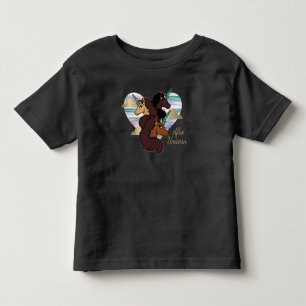 Afro Eenhoorn Trio Heart Design Kinder Shirts
