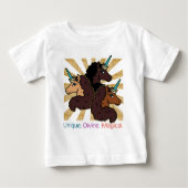 Afro Eenhoorn Trio: Uniek, Divin en Magisch (Voorkant)