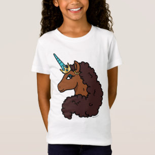 afro-eenhoorn Uniek T-shirt