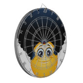 afro emoji dartbord (Voorkant Links)