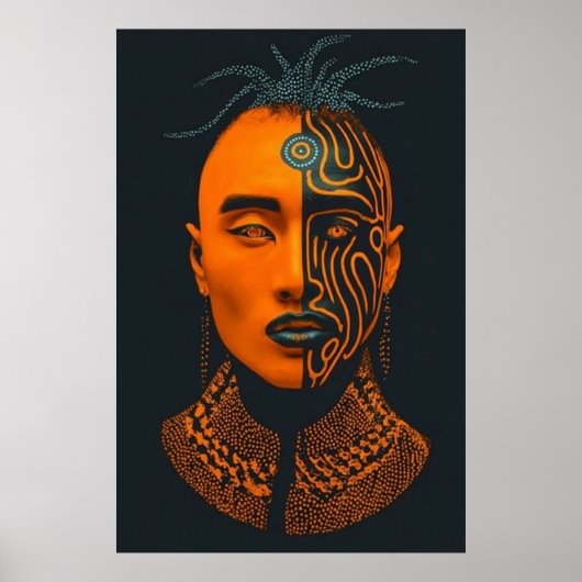 Afro-futuristisch 2 poster (Voorkant)