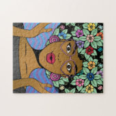 Afro Garden Puzzle Legpuzzel (Horizontaal)