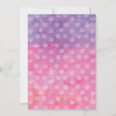 Afro Girl Vet Anniversaire Fête Invitation (Dos)