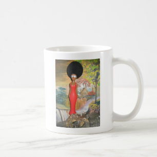Afro Glam: een tijdloze schoonheid Koffiemok