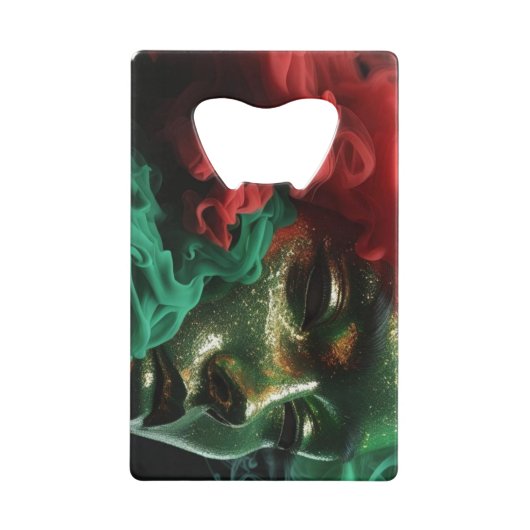 Afro Goddess Kredietkaart Flessenopener (Voorkant)