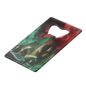 Afro Goddess Kredietkaart Flessenopener (Voorkant Gekanteld)