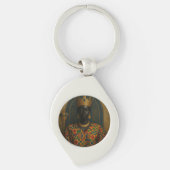 Afro Goddess Sleutelhanger (Voorkant)