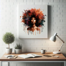 Afro Godin Portret