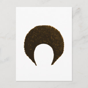 Afro Gold Het museum Zazzle Gifts Briefkaart