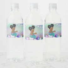 Afro haar juweel zeemeermin baby shower