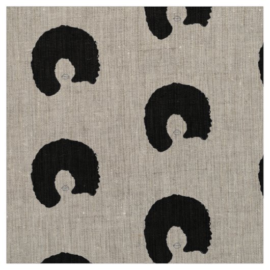Afro-haar Stof (Swatch)