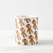 Afro Hair Gingerbread Homme Mug (Centre)