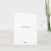 Afro Heart Design Carte pour notes par Alicia L. M (Dos)