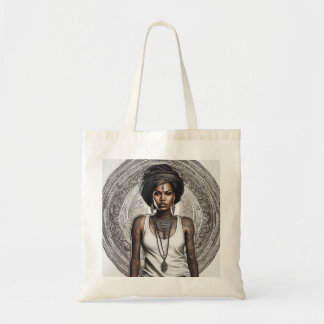 afro indische chic tote bag