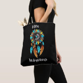 Afro Inheems tas met 2 prachtige design (Dichtbij)