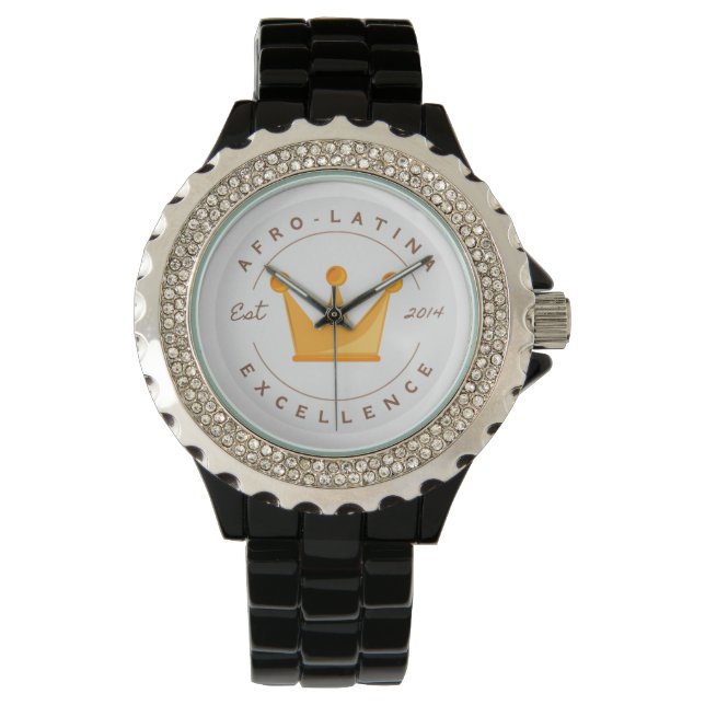 Afro-Latina Excellence Watch Horloge (Voorkant)