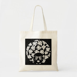 Afro Liefde Zwart & Wit Tote Bag